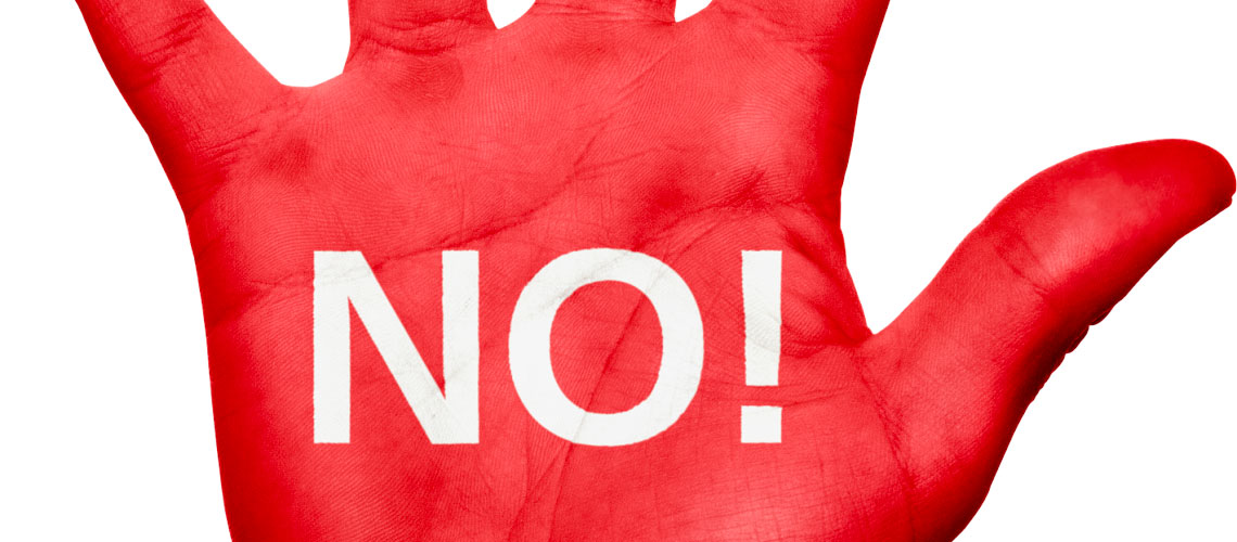 Aprender a decir no